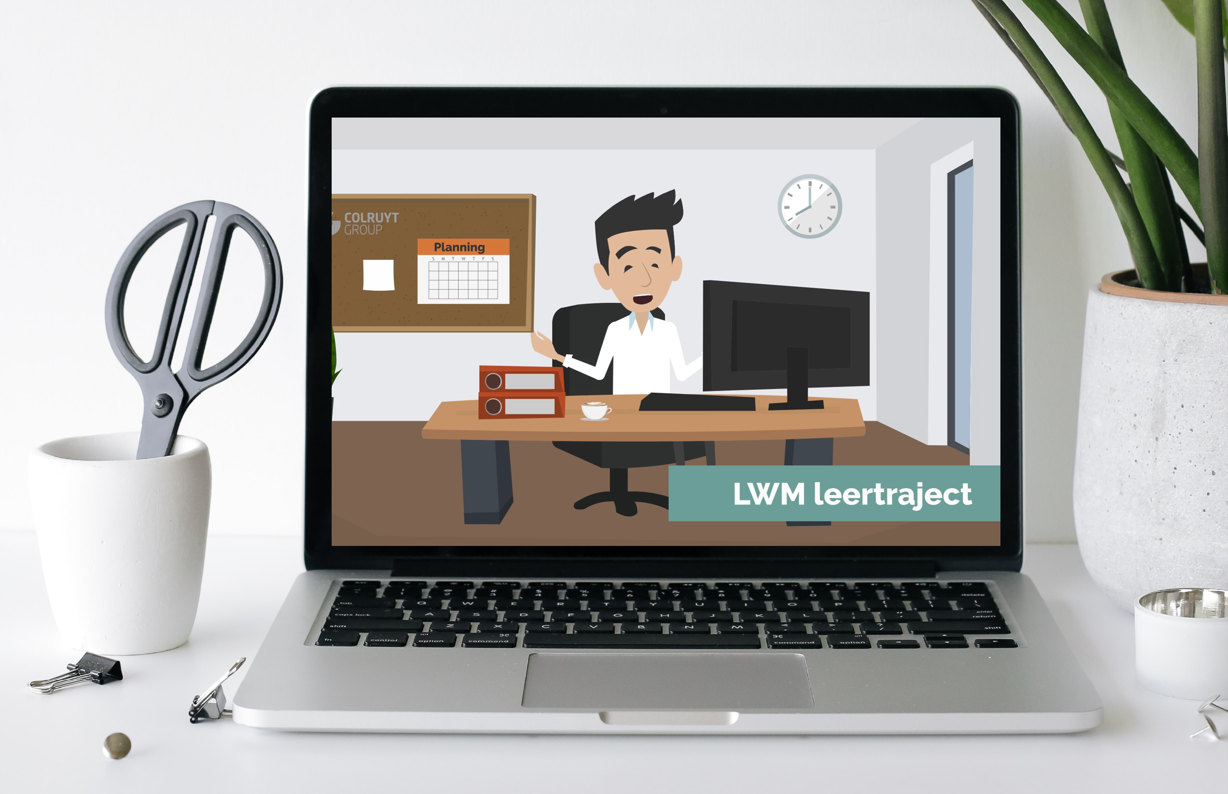 Afbeelding1_Colruyt (2) Arthur introduces himself and gives a short introduction about LWM.