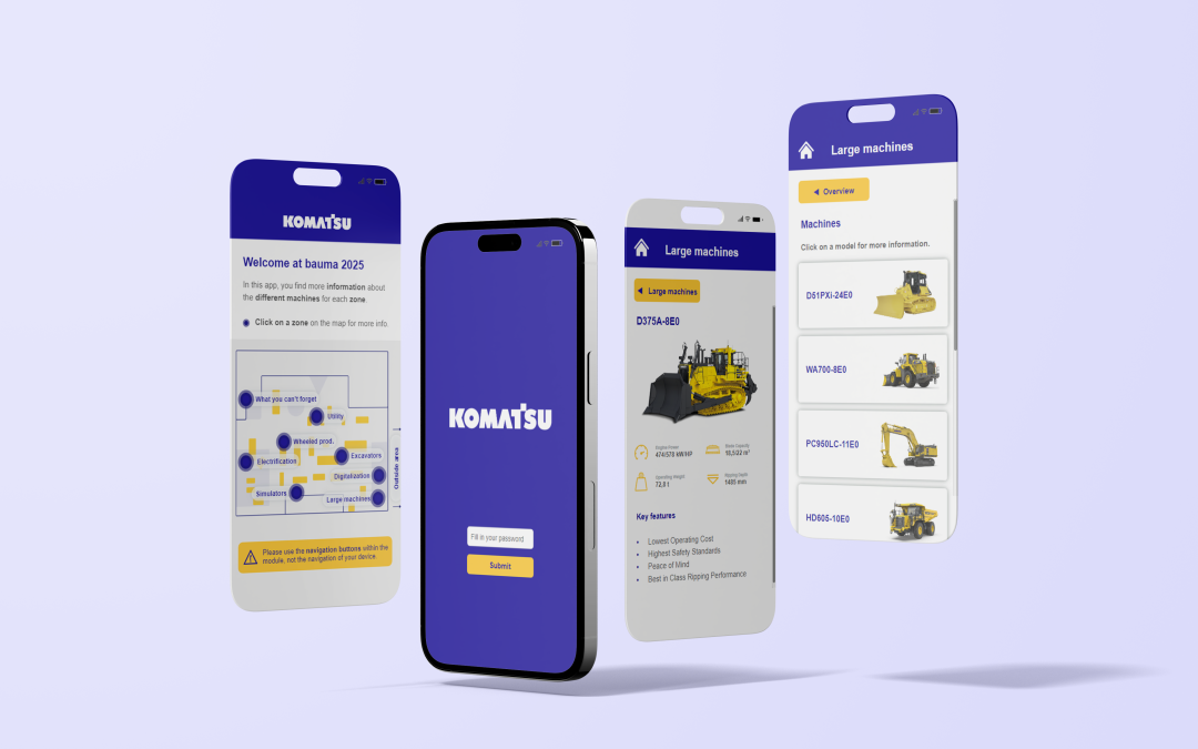 Komatsu x Bauma 2025 – Content Creation